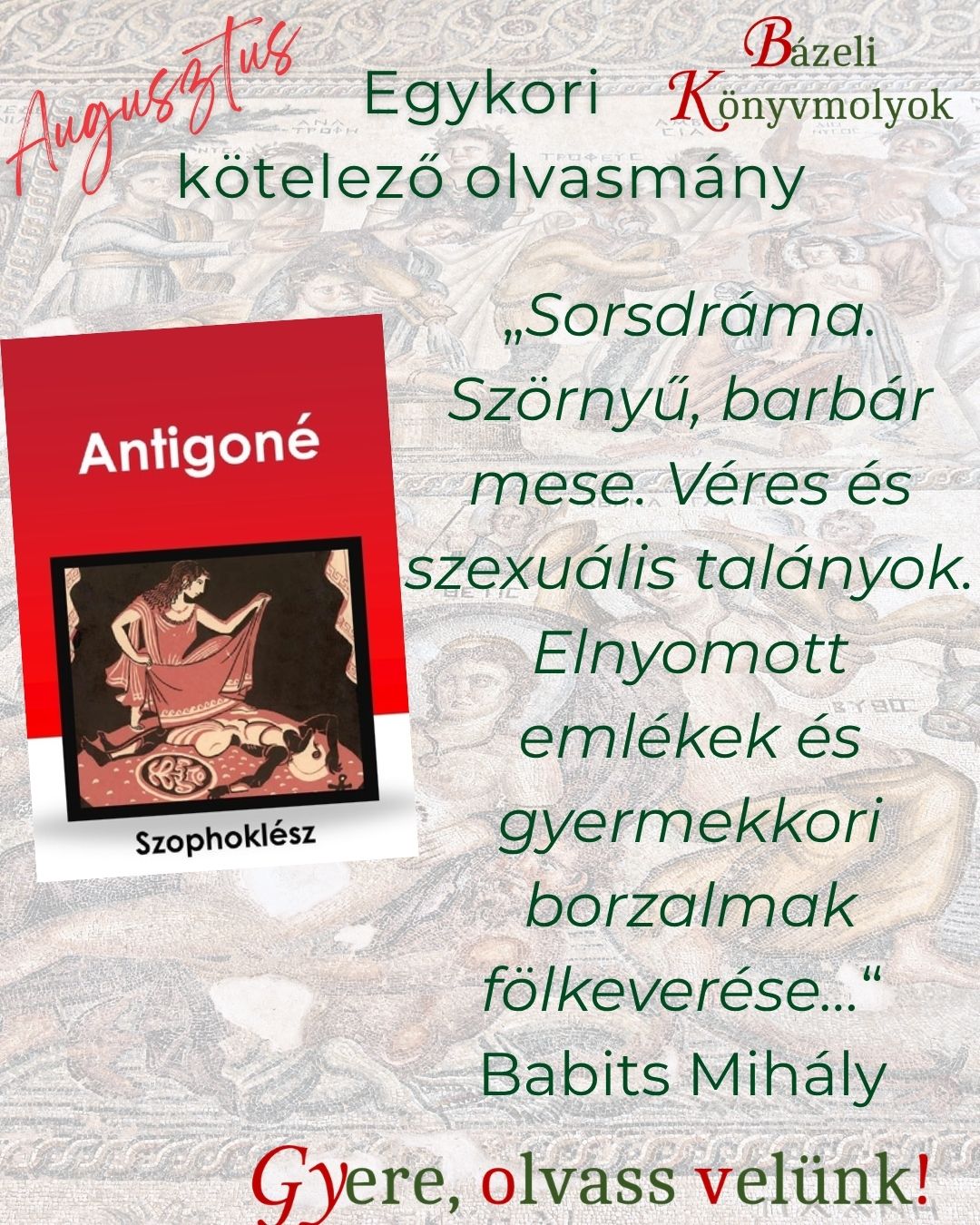 Szophoklész: Antigoné